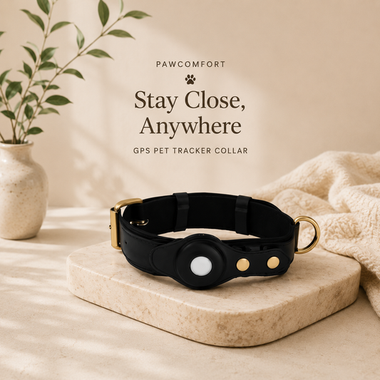 PawComfort GPS Pet Tracker Collar — Real-Time Tracking, Anti-Lost, Dogs & Cats